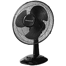 Ventilador de Mesa com 3 Velocidades, 110V, HONEYWELL HTF1220B, Preto