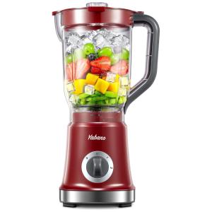 Liquidificador de Bancada Profissional 1.8L com 4 Lâminas de Aço Inoxidável, 110V 500W, Yabano, Creme