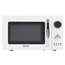 Forno micro-ondas HADEN 20L 700W creme digital degelo 5 níveis mesa com trava de segurança 110V