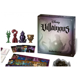 Jogo de Tabuleiro Estratégico Ravensburger Disney Villainous Introduction to Evil Disney 100 - Para Maiores de 10 Anos
