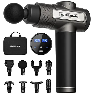 Massageador Pistola Elétrico Profissional Sem