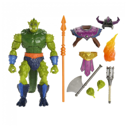 Figura de ação Masterverse Whiplash Nova Eternia com 30 Articulações e 21,59cm de Altura, Masters of the Universe
