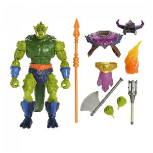Figura de ação Masterverse Whiplash Nova Eternia com 30 Articulações e 21,59cm de Altura, Masters of the Universe