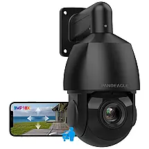 Câmera de Segurança IP PoE Amcrest 4MP com 33x de Zoom Motorizado e Detecção de Pessoas