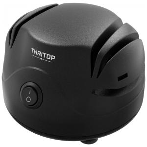 Afiador Elétrico 3 em 1 para Facas e Tesouras com 3 Estágios, 40W, 110v, THRITOP, Preto