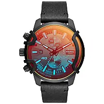 Relógio Masculino Analógico Quartzo, Couro, DIESEL DZ4519, Preto