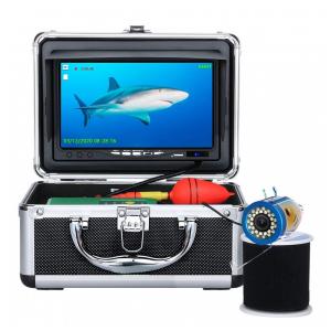 Câmera de Pesca Subaquática Portátil à Prova d IP68 com Monitor LCD Colorido HD, Luzes Infravermelhas, Cabo 30 M e Cartão SD de 16GB