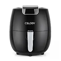 Fritadeira Elétrica AirFryer com 8 Funções 7L de Capacidade e Painel de Controle Digital, 1800W, 110v, CALODY KAF1800H D1, Preto