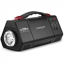 Estação de Energia Portátil ZEEPIN 155Watts 42000mAh Lithium 100W, AC, 10W LED
