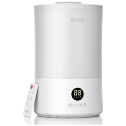 Umidificador Portátil Grelife 4 Litros com Controle Remoto, Branco