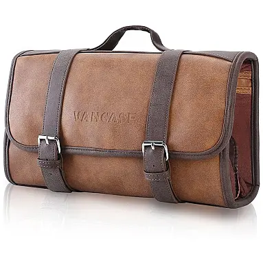Necessaire Masculina Vintage de Couro