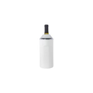 Porta Garrafa Térmico para Vinho é em Aço Inoxidável, VINGLACé, Branco
