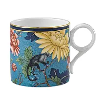 Caneca Elegante e Sofisticada com Tema de Natureza e Plantas, Material de Porcelana Fina e Capacidade de 290mL, Wedgwood 1057275, Colorida