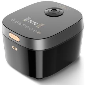 Panela de Arroz Elétrica 4L Painel Digital, 110v, QCUQ DB4003 38, Preto