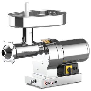 Elite Moedor Elétrico de Carne e Salsicha 22 1 HP 840 LBS Per, H 750 Watts Super Pesado Corpo de Aço Inoxidável Grau Talheres de Aço