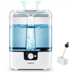 Umidificador CHIVALZ Branco 6L Difusor de Óleos Essenciais YZY6001-KC