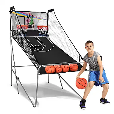Basquete Eletrônico Goplus Dobrável com