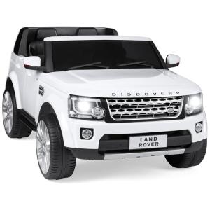 Carro Elétrico Infantil 2 Assentos com Controle Remoto e MP3, Bateria 12V, Best Choice, Branco