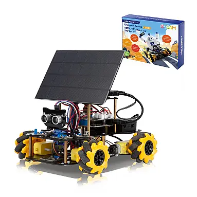 Kit robô carro solar 4WD