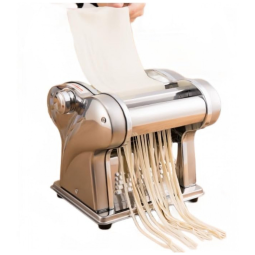 Máquina Automática Elétrica de Fazer Massas, Aço Inoxidável Comercial, Ideal para Espaguete, Fettuccine, Lasanha e Massas,Treliamd
