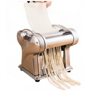Máquina Automática Elétrica de Fazer Massas, Aço Inoxidável Comercial, Ideal para Espaguete, Fettuccine, Lasanha e Massas,Treliamd