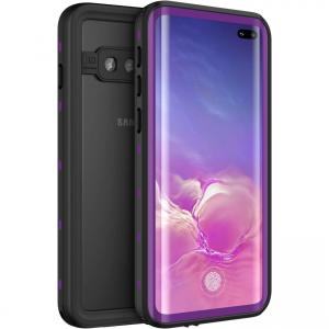 Capa Celular Prova Dágua IP68, Piscina, FANSTECK Galaxy S10, Preto