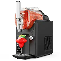 Máquina de Slush Raspadinha Mojgar 2,4L Sem Gelo Auto Limpeza LED 110V