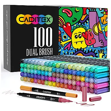 Conjunto de Canetas Artisticas 100