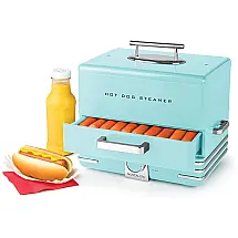 Máquina de Hot Dog Retrô até 20un Por Vez em Aço Inoxidável, 110V, Nostalgia, Amarela