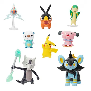 Conjunto de figuras Pokémon Battle