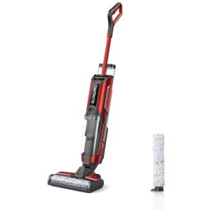 Aspirador de Pó sem Fio, até 60 min, 4900mAh, 0.55L, RUNVAC RVVC001, Vermelho