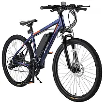 Elecony Bicicleta Elétrica Motorizada 21 Velocidades e 3 Modos, 350W, Azul