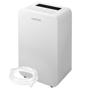 Desumidificador para Grandes Ambientes Remove até 70 Litros com Tanque de 5L de Drenagem, HUMSURE, Branco