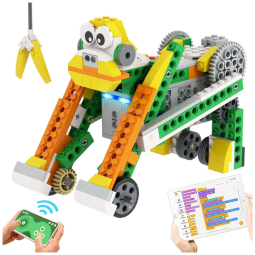 Kit Robô de Construção de Haste 20 em 1 Brinquedo Educativo para Crianças de 6 a 12 Anos, Apitor