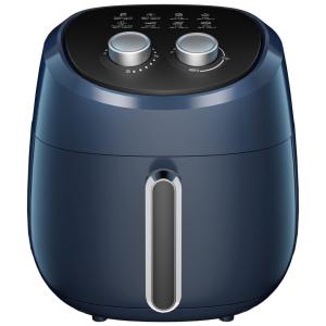 ALLCOOL Fritadeira Elétrica AirFryer 4L com 8 Funções e Controle Digital, 110V, Azul
