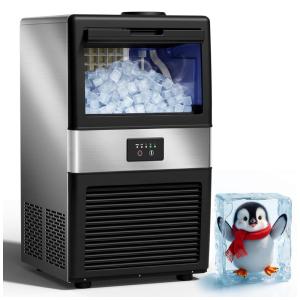 LifePlus Máquina de Gelo Automática Portátil até 11 kg de Gelo em 24h, 110V, Azul Turquesa