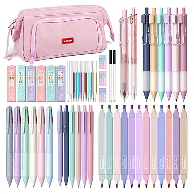 Kit escolar 52 peças Nicpro