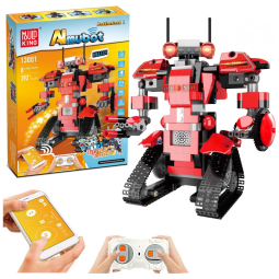 Kit de Construção Robô Inteligente Mould King STEM para Crianças de 8 a 14 Anos, ANYSUN 13001, Vermelho
