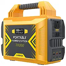 LIPOWER Gerador, Acumulador de energia Elétrico, Solar, portátil, c, USB, 60W, 300W, 110V, c, 2 tomadas