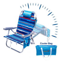 Cadeira de Praia Resistente SUNNYFEEL Com Bolsa Térmica, Porta Copos para Viagem ao Ar Livre, Piquenique, Pesca, Cadeira de Acampamento