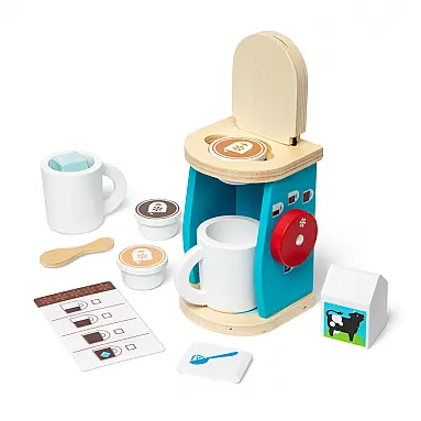 Kit Cafeteira Infantil de Madeira
