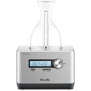 Sommelier Decanter Elétrico Jarra de 740mL com Display Led, BREVILLE BWD600SIL1BUS1, Prateado