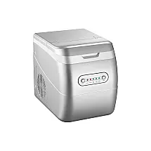 HAILANG Máquina de Gelo Automática Portátil até 11 kg de Gelo em 24h, 110V, Prata