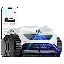 WYBOT C2 Vision - Robô Limpador de Piscina Robótico com Câmera, Aspirador de Piscina 8 em 1 para Piscinas Enterradas, Sucção Poderosa