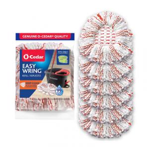 Refil Mop Microfibra Compatível com O Cedar, 6 Unidades