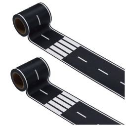Fita Adesiva para Criar Estradas para Carros de Brinquedo 2 Rolos de 10m x 6 cm, RECER