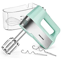 REDMOND HM018 Batedeira de Mão com 5 Velocidades e Acessórios, 250W, 110V, Verde