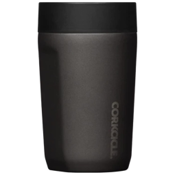 Corkcicle Copo Térmico 260 mL para Cerveja, Café com Isolamento a Vácuo, Preto