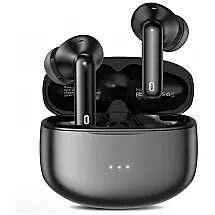 Fones de Ouvido Bluetooth com Cancelamento de Ruído, Som Estéreo e à Prova Dágua IPX7, XIAOWTEK A40 Pro, Preto