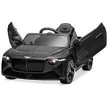 Carro Elétrico Infantil Bentley Bacalar a Bateria 12V com 3 Velocidades, Luzes LED e Controle Remoto, Kidzone, Verde